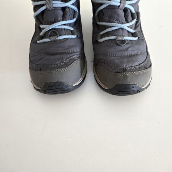 Keen Terradora Waterproof Hiking Winter Boots Grey Size 7.5 Quilted - Picture 3 of 8